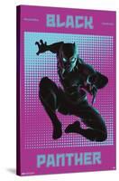 Marvel Shape of a Hero - Black Panther-Trends International-Stretched Canvas