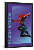 Marvel Shape of a Hero - Black Widow-Trends International-Framed Poster