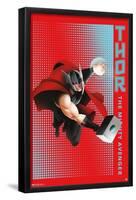Marvel Shape of a Hero - Thor-Trends International-Framed Poster
