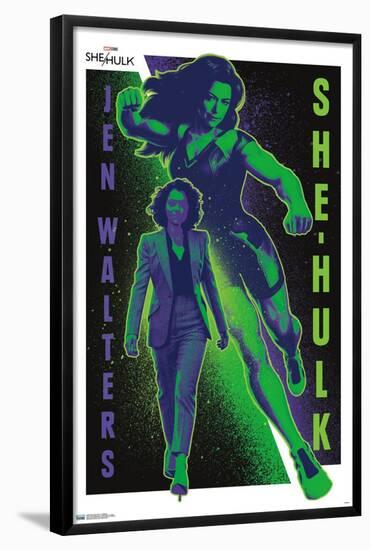 Marvel She-Hulk: Attorney At Law - Jen Walters-Trends International-Framed Poster