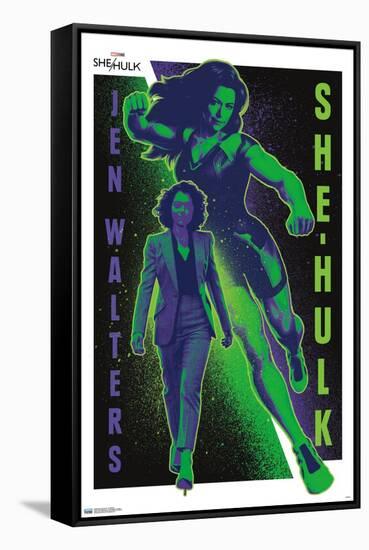 Marvel She-Hulk: Attorney At Law - Jen Walters-Trends International-Framed Stretched Canvas