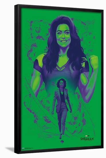 Marvel She-Hulk: Attorney At Law - Pose-Trends International-Framed Poster