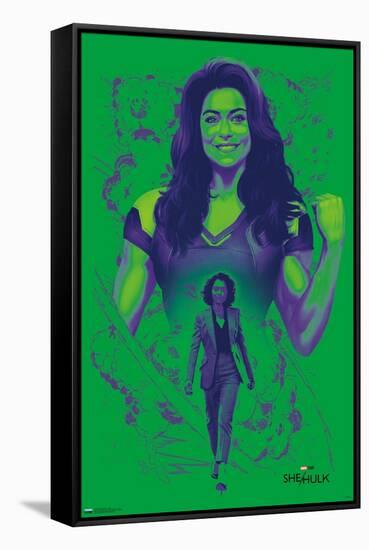 Marvel She-Hulk: Attorney At Law - Pose-Trends International-Framed Stretched Canvas