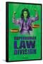 Marvel She-Hulk: Attorney At Law - Super-Human Law Division-Trends International-Framed Poster