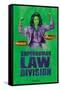 Marvel She-Hulk: Attorney At Law - Super-Human Law Division-Trends International-Framed Stretched Canvas