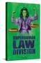 Marvel She-Hulk: Attorney At Law - Super-Human Law Division-Trends International-Stretched Canvas