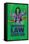 Marvel She-Hulk: Attorney At Law - Super-Human Law Division-Trends International-Framed Stretched Canvas