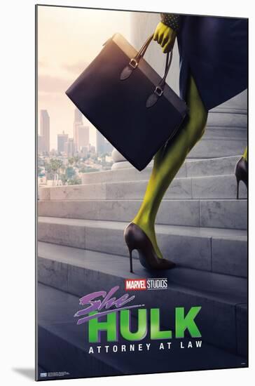 Marvel She-Hulk: Attorney At Law - Teaser One Sheet-Trends International-Mounted Poster