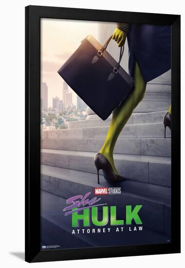 Marvel She-Hulk: Attorney At Law - Teaser One Sheet-Trends International-Framed Poster