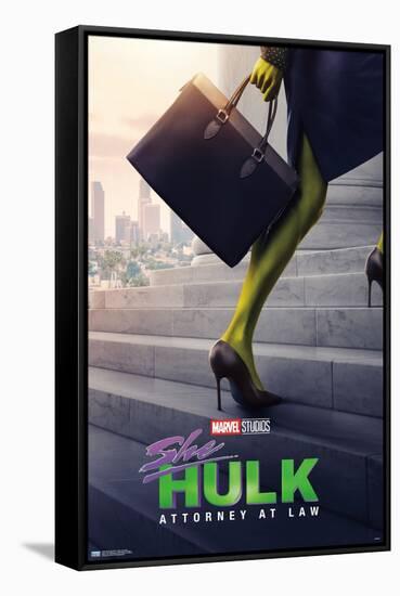 Marvel She-Hulk: Attorney At Law - Teaser One Sheet-Trends International-Framed Stretched Canvas