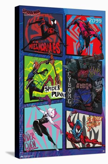 Marvel Spider-Man: Across The Spider-Verse - Group-Trends International-Stretched Canvas