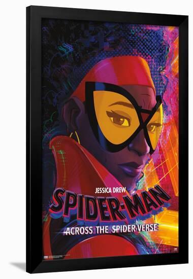 Marvel Spider-Man: Across The Spider-Verse - Jessica Drew One Sheet-Trends International-Framed Poster
