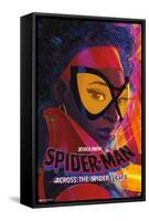 Marvel Spider-Man: Across The Spider-Verse - Jessica Drew One Sheet-Trends International-Framed Stretched Canvas