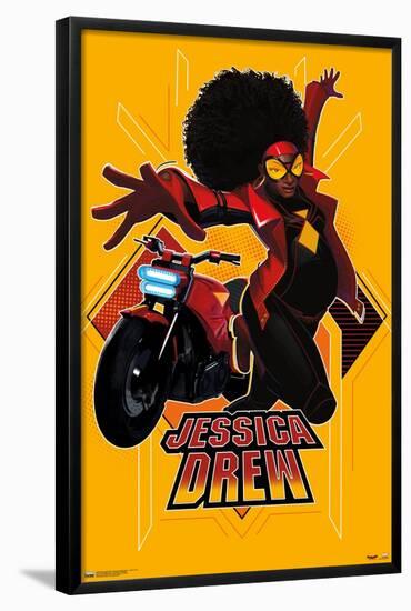 Marvel Spider-Man: Across the Spider-Verse - Jessica Drew-Trends International-Framed Poster