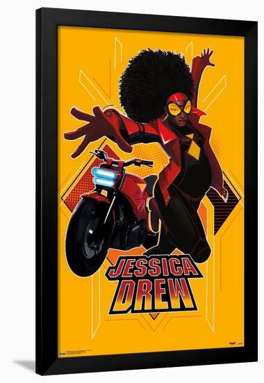 Marvel Spider-Man: Across the Spider-Verse - Jessica Drew-Trends International-Framed Poster