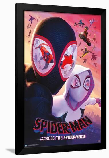 Marvel Spider-Man: Across The Spider-Verse - Masks  One Sheet-Trends International-Framed Poster