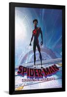 Marvel Spider-Man: Across The Spider-Verse - Miles Morales One Sheet-Trends International-Framed Poster