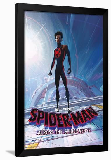 Marvel Spider-Man: Across The Spider-Verse - Miles Morales One Sheet-Trends International-Framed Poster