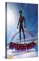 Marvel Spider-Man: Across The Spider-Verse - Miles Morales One Sheet-Trends International-Stretched Canvas