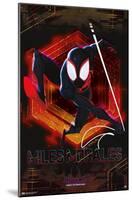 Marvel Spider-Man: Across the Spider-Verse - Miles-Trends International-Mounted Poster