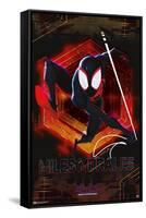 Marvel Spider-Man: Across the Spider-Verse - Miles-Trends International-Framed Stretched Canvas