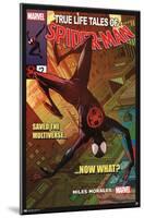 Marvel Spider-Man: Across the Spider-Verse - Now What Cover-Trends International-Mounted Poster