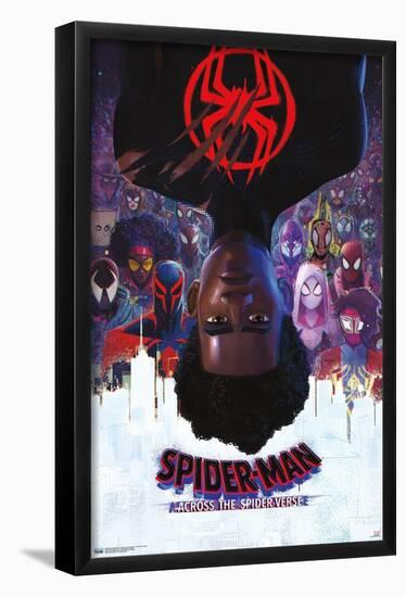 Marvel Spider-Man: Across the Spider-Verse - Official One Sheet-Trends International-Framed Poster