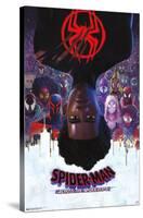Marvel Spider-Man: Across the Spider-Verse - Official One Sheet-Trends International-Stretched Canvas