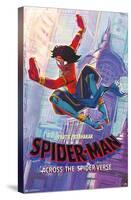 Marvel Spider-Man: Across The Spider-Verse - Pavitr Prabhakar One Sheet-Trends International-Stretched Canvas