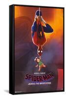 Marvel Spider-Man: Across The Spider-Verse - Peter & Mayday Parker One Sheet-Trends International-Framed Stretched Canvas