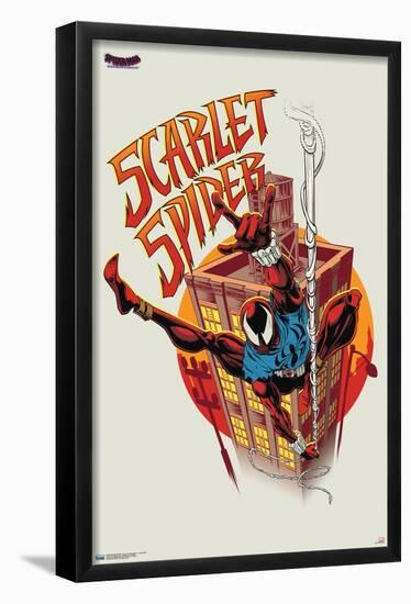 Marvel Spider-Man: Across The Spider-Verse - Scarlet Spider-Trends International-Framed Poster