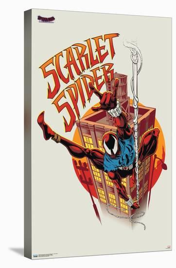 Marvel Spider-Man: Across The Spider-Verse - Scarlet Spider-Trends International-Stretched Canvas