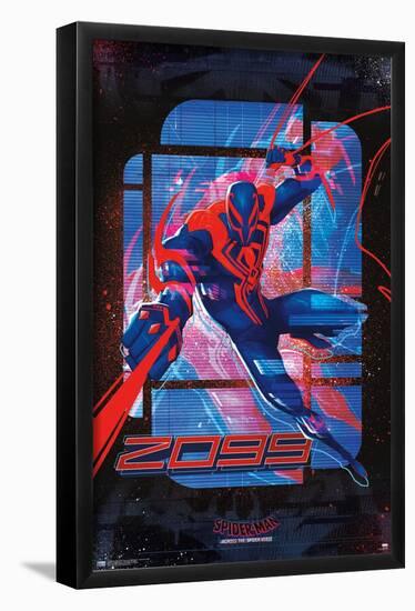 Marvel Spider-Man: Across the Spider-Verse - Spider-Man 2099-Trends International-Framed Poster