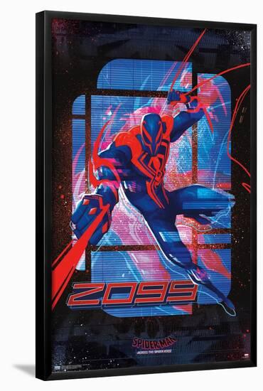 Marvel Spider-Man: Across the Spider-Verse - Spider-Man 2099-Trends International-Framed Poster