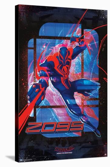 Marvel Spider-Man: Across the Spider-Verse - Spider-Man 2099-Trends International-Stretched Canvas