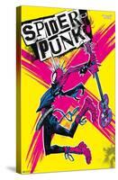 Marvel Spider-Man: Across The Spider-Verse - Spider-Punk-Trends International-Stretched Canvas