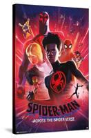 Marvel Spider-Man: Across The Spider-Verse - Static One Sheet-Trends International-Stretched Canvas