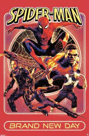 Marvel Spider-Man: Brand New Day (2026) - Retro One Sheet