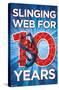 Marvel Spider-Man - Happy 10th Birthday-Trends International-Stretched Canvas