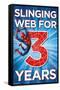 Marvel Spider-Man - Happy 3rd Birthday-Trends International-Framed Stretched Canvas