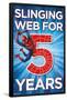 Marvel Spider-Man - Happy 5th Birthday-Trends International-Framed Poster