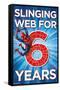 Marvel Spider-Man - Happy 6th Birthday-Trends International-Framed Stretched Canvas