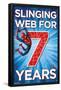 Marvel Spider-Man - Happy 7th Birthday-Trends International-Framed Poster