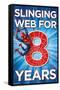 Marvel Spider-Man - Happy 8th Birthday-Trends International-Framed Stretched Canvas