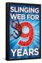 Marvel Spider-Man - Happy 9th Birthday-Trends International-Framed Poster