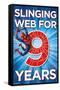 Marvel Spider-Man - Happy 9th Birthday-Trends International-Framed Stretched Canvas