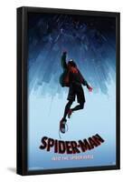 Marvel Spider-Man - Into The Spider-Verse - Falling-Trends International-Framed Poster