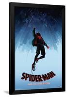 Marvel Spider-Man - Into The Spider-Verse - Falling-Trends International-Framed Poster