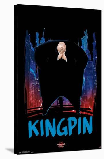 Marvel Spider-Man - Into The Spider-Verse - Kingpin-Trends International-Stretched Canvas