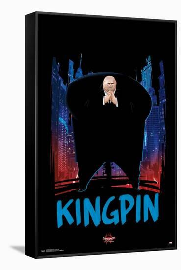 Marvel Spider-Man - Into The Spider-Verse - Kingpin-Trends International-Framed Stretched Canvas